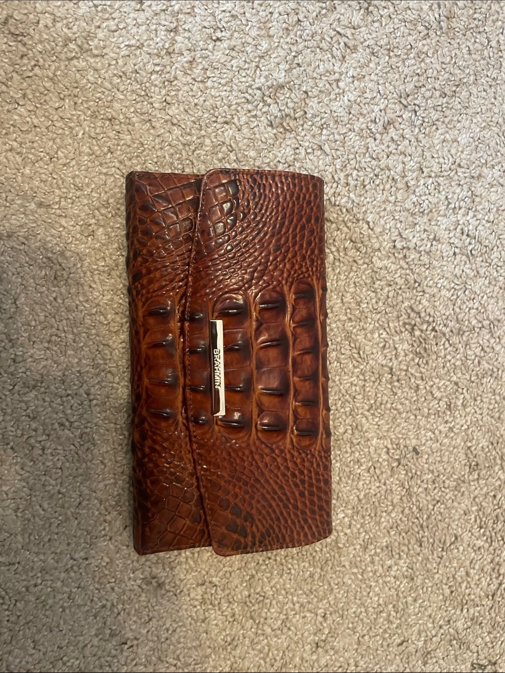 Brahmin Cordelia Melbourne Leather Pecan Wallet
MSRP $195